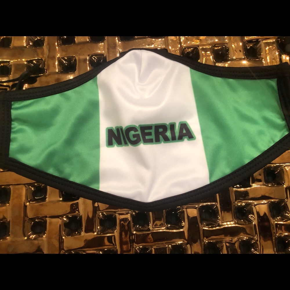 Nigeria Flag Face Mask